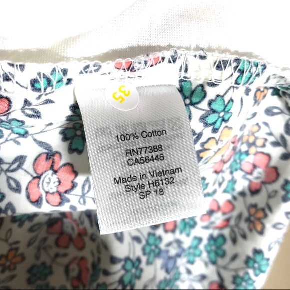 J Crew Tank w Floral Back NWT   B - Picture 6 of 6